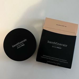 NIB BarePro Performance Wear Powder Foundation - 08 Golden Ivory